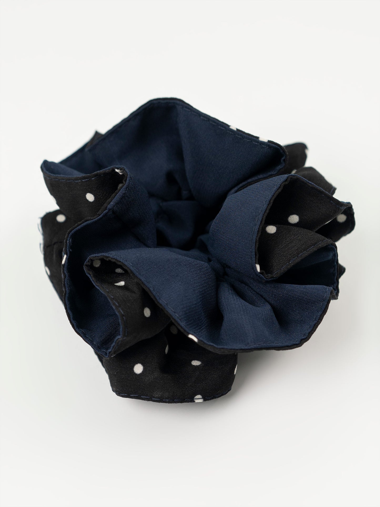 Polka Twist Scrunchie