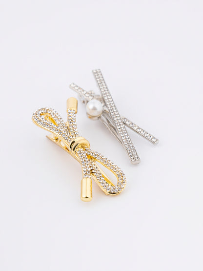 Studded Hair Clips