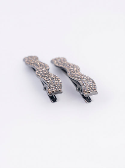 Studded Hair Clips
