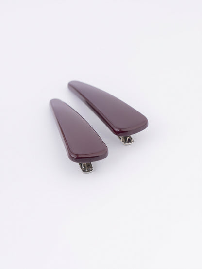 Glossy Hair Clips