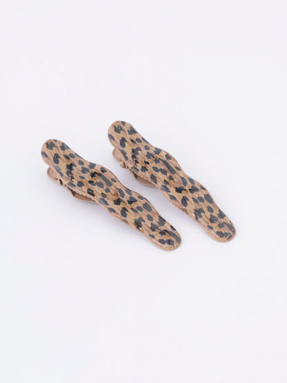 Leopard Duo Clips