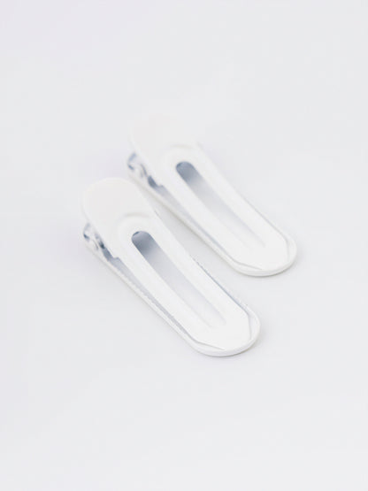 Marble Hair Clips