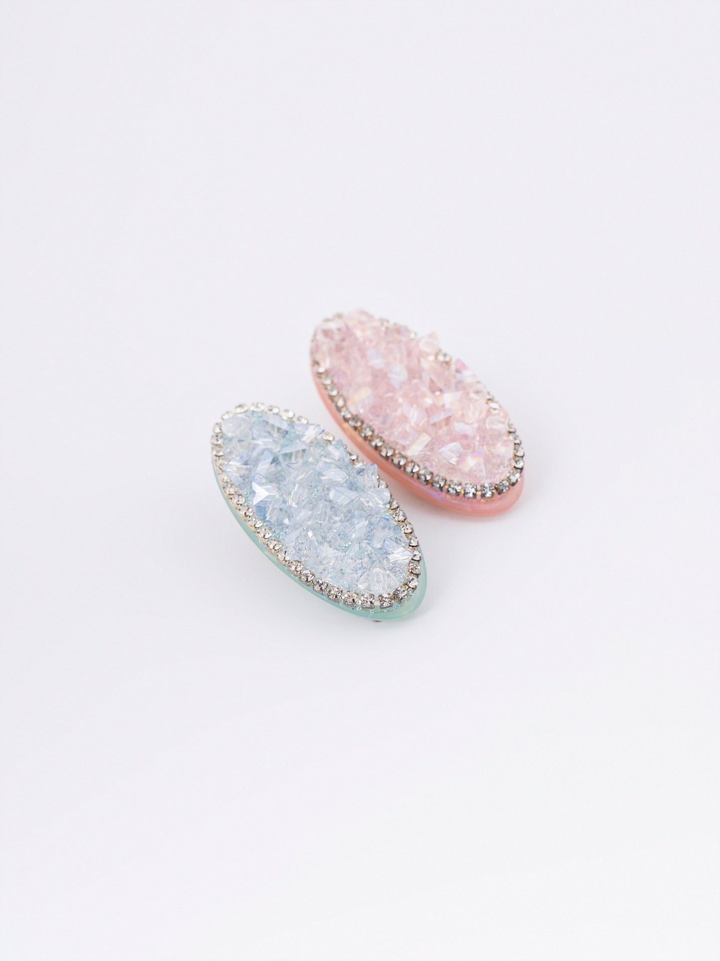 Frosted Hair Clips