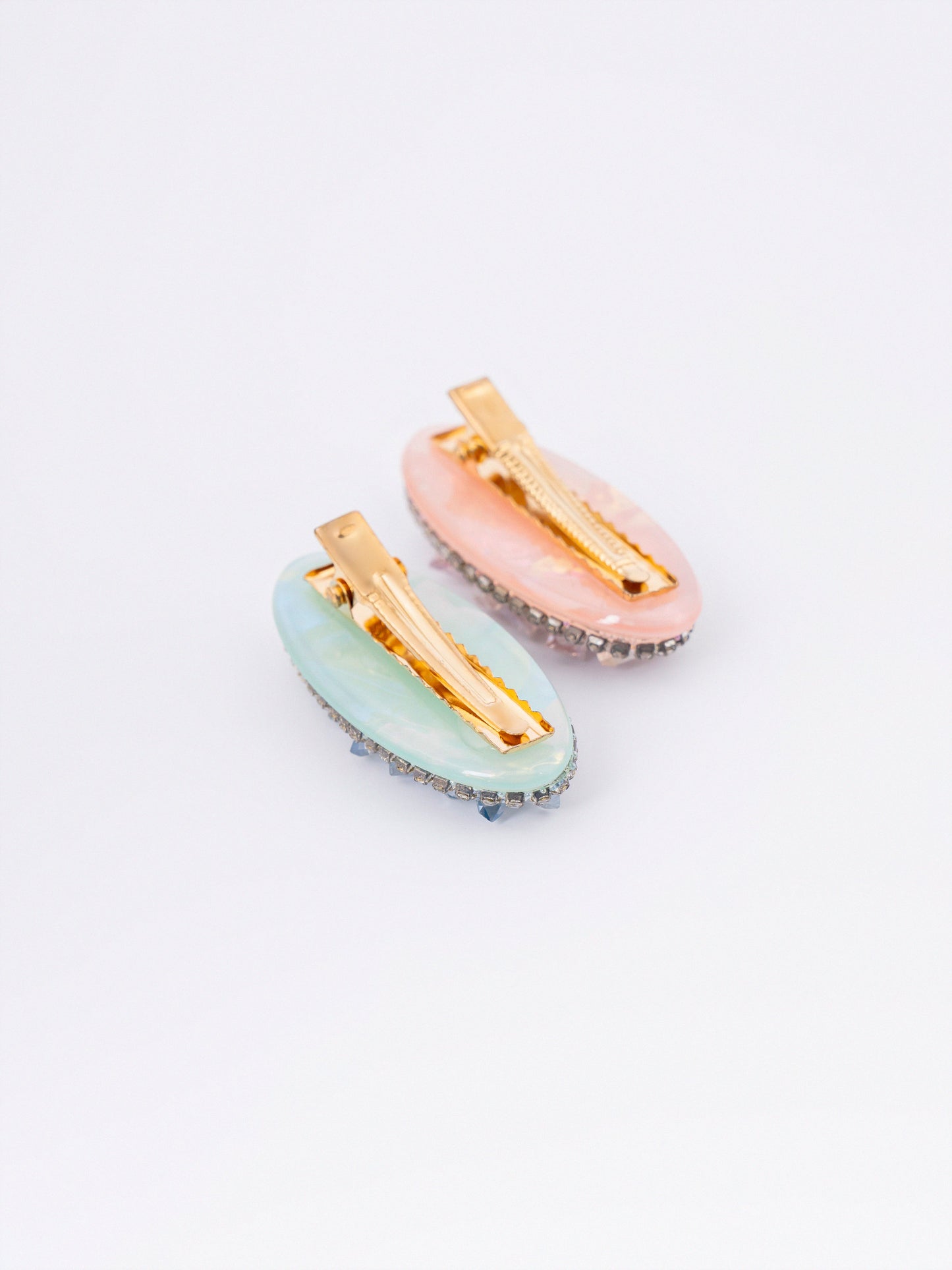 Frosted Hair Clips
