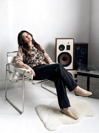 Woolen Jacquard Sweater