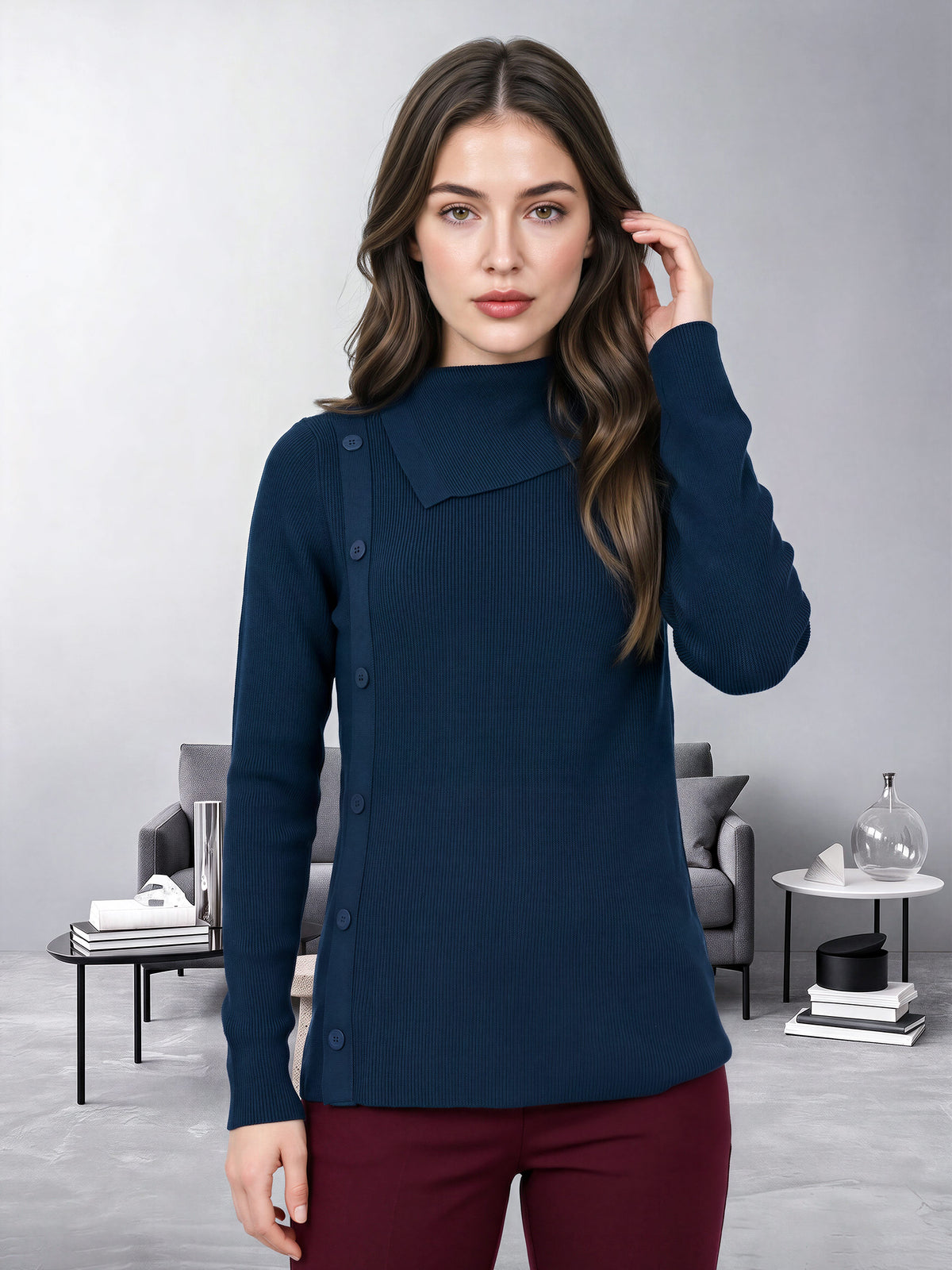 Woolen Blend Sweater