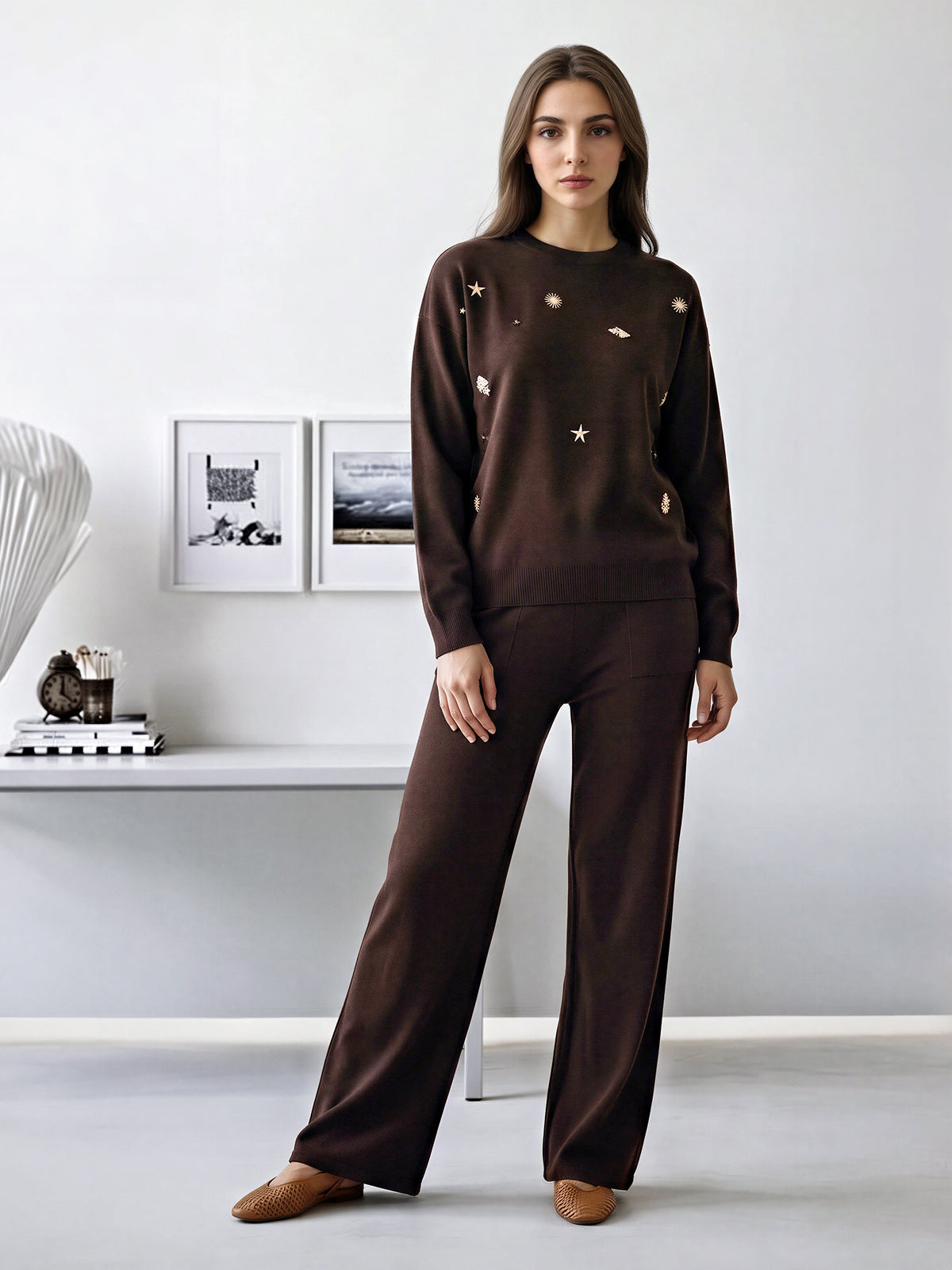 Woolen Blend Co-ord Set