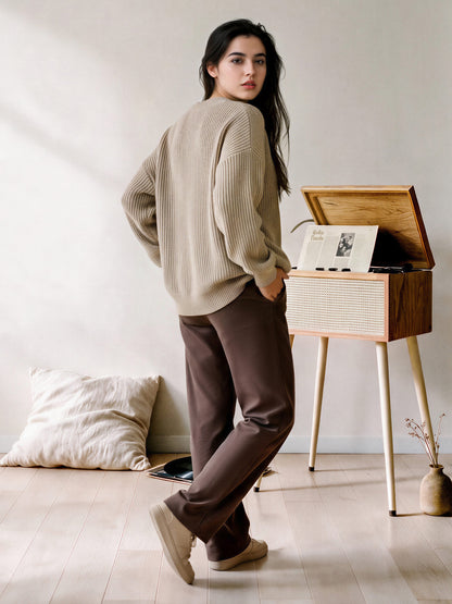 Graphic Knit Sweater