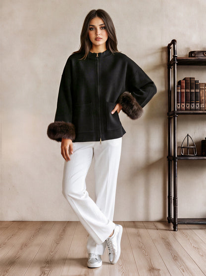 Zip Knit Cardigan