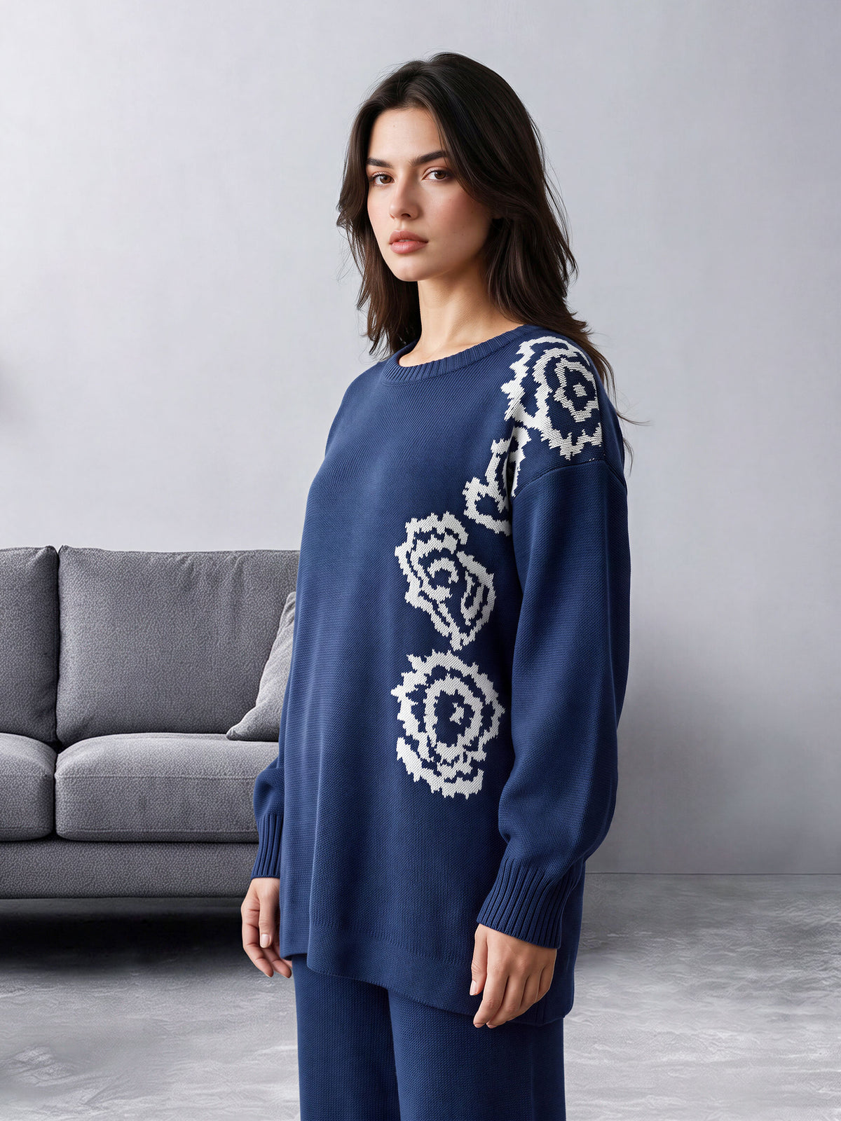 Woolen Blend Co-ord Set