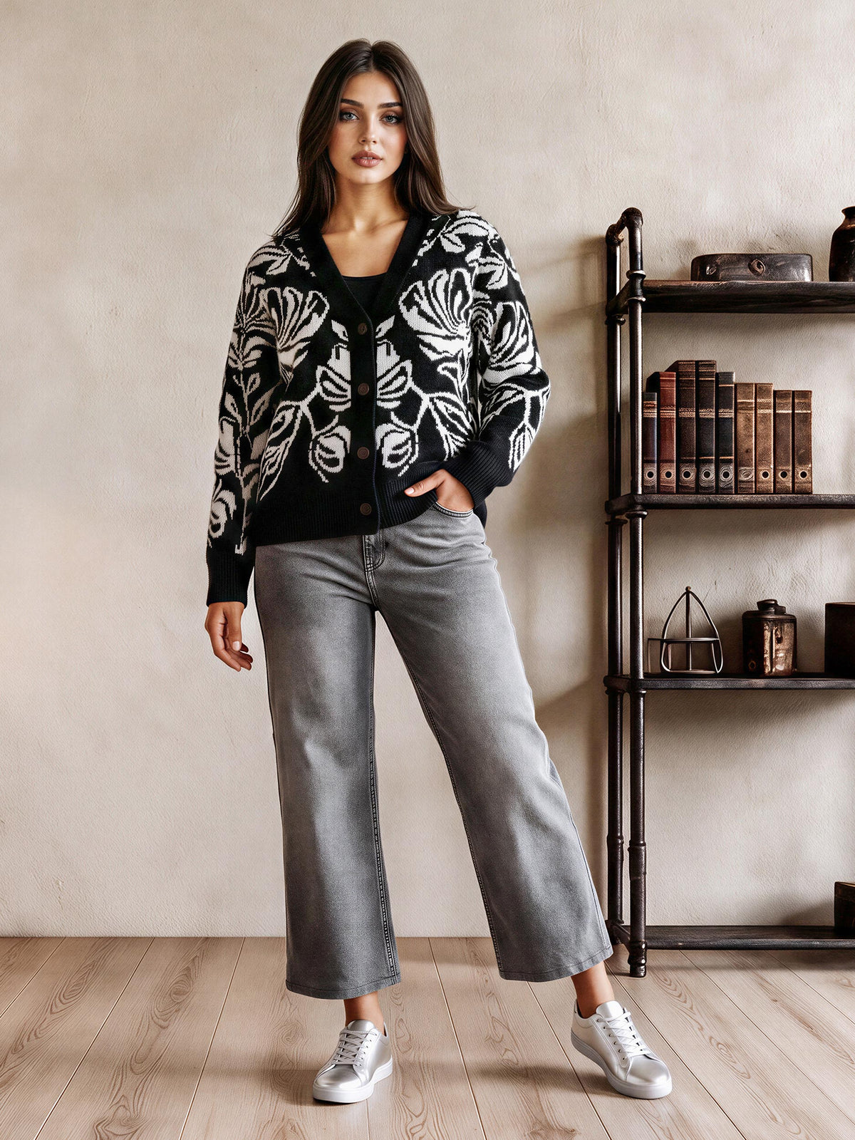 Petal Knit Cardigan
