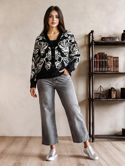 Petal Knit Cardigan