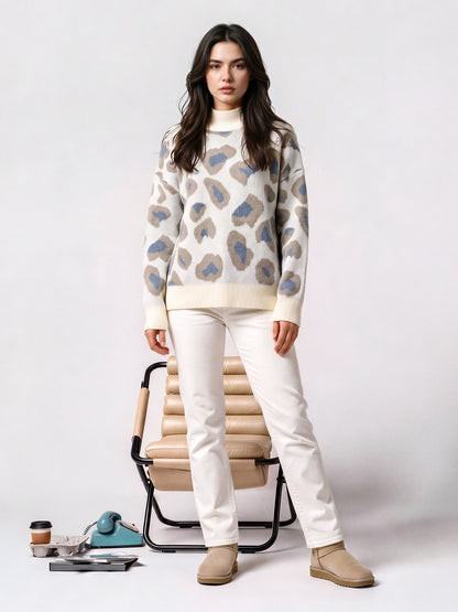 Woolen Jacquard Sweater