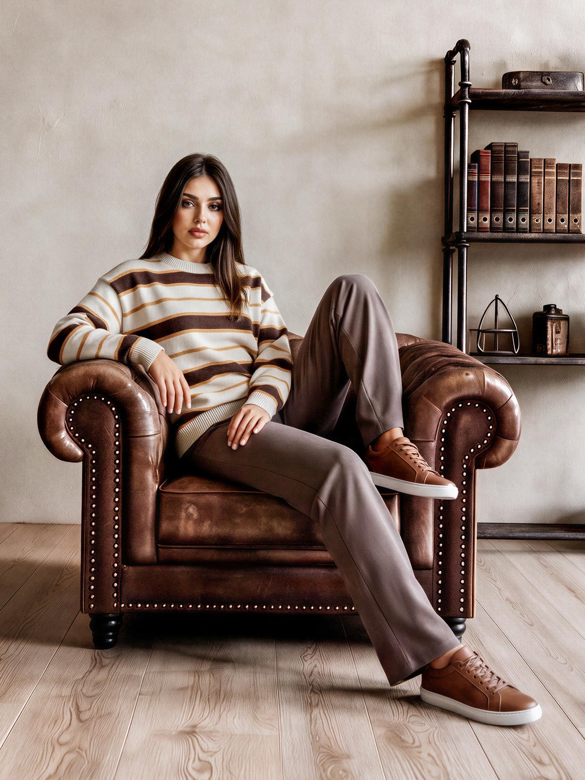 Stripe Knit Sweater
