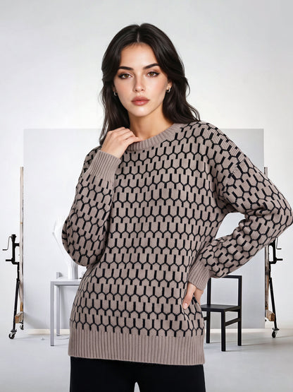 Woolen Jacquard Co-ord Set