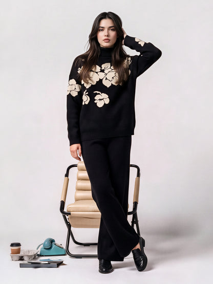 Woolen Jacquard Co-ord Set