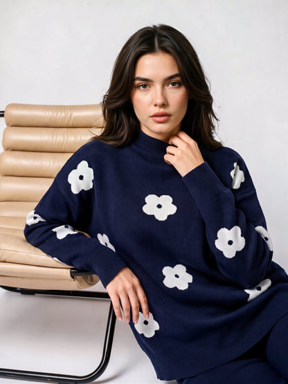 Woolen Jacquard Co-ord Set
