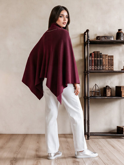 Stud Collar Cape