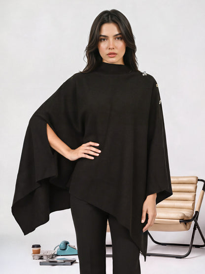 Woolen Blend Cape