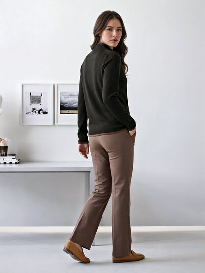 Mock-Neck Sweater