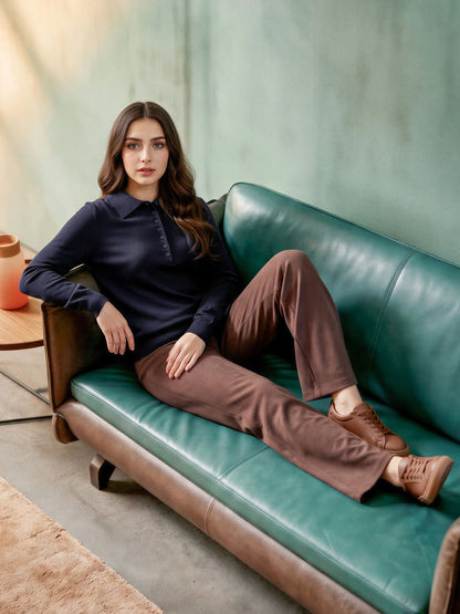 Classic Polo Sweater