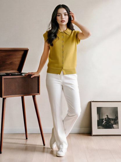 Collar Cardigan