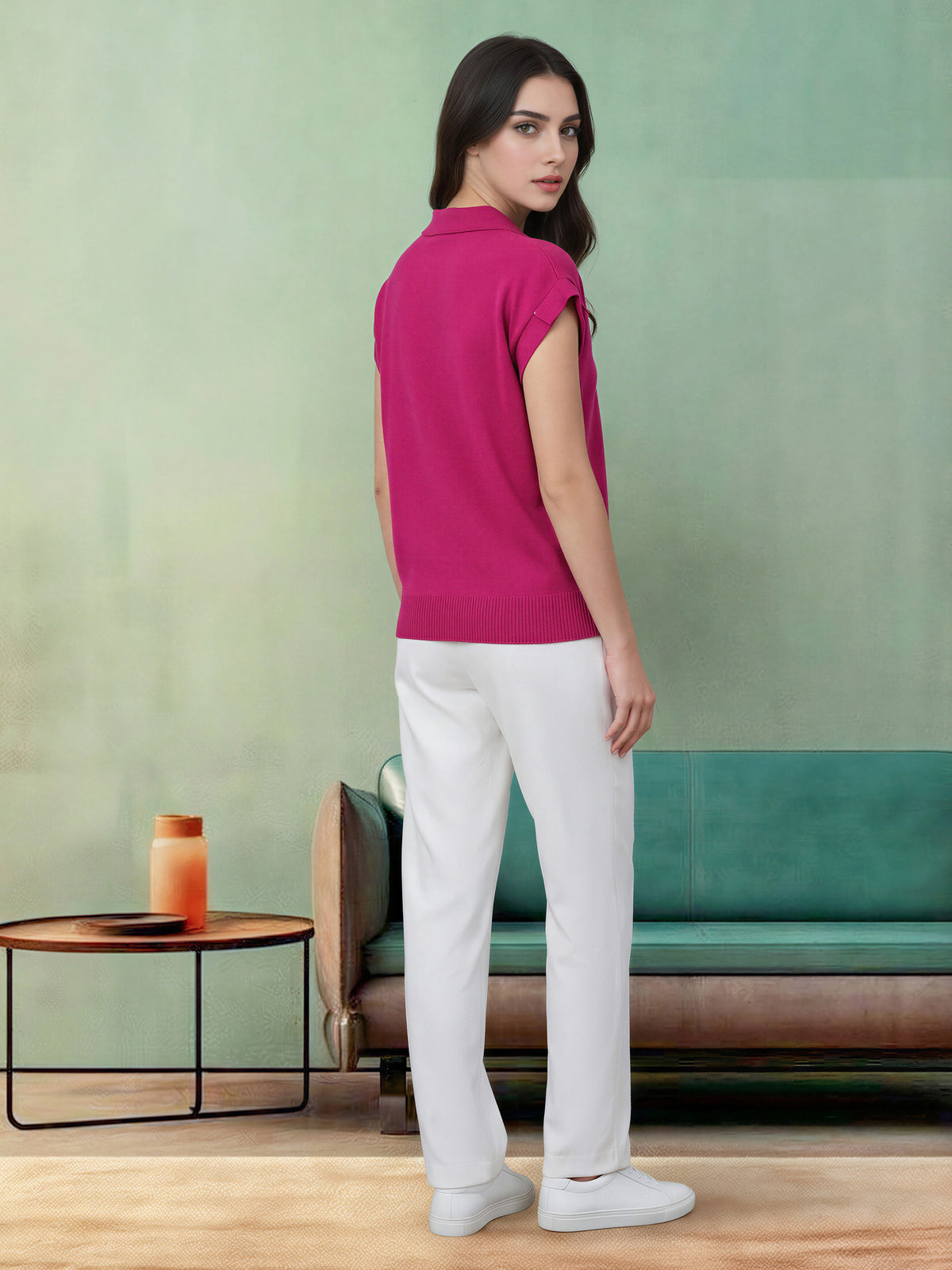 Collar Cardigan