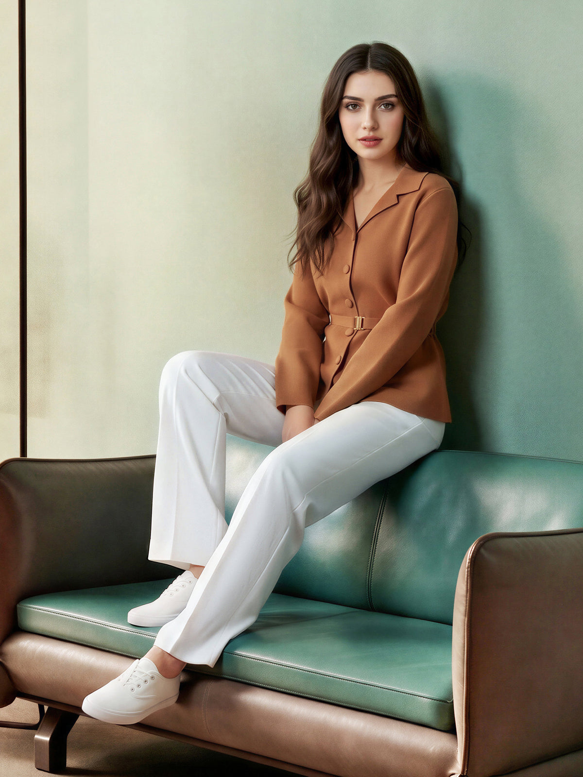 Belted Cardigan