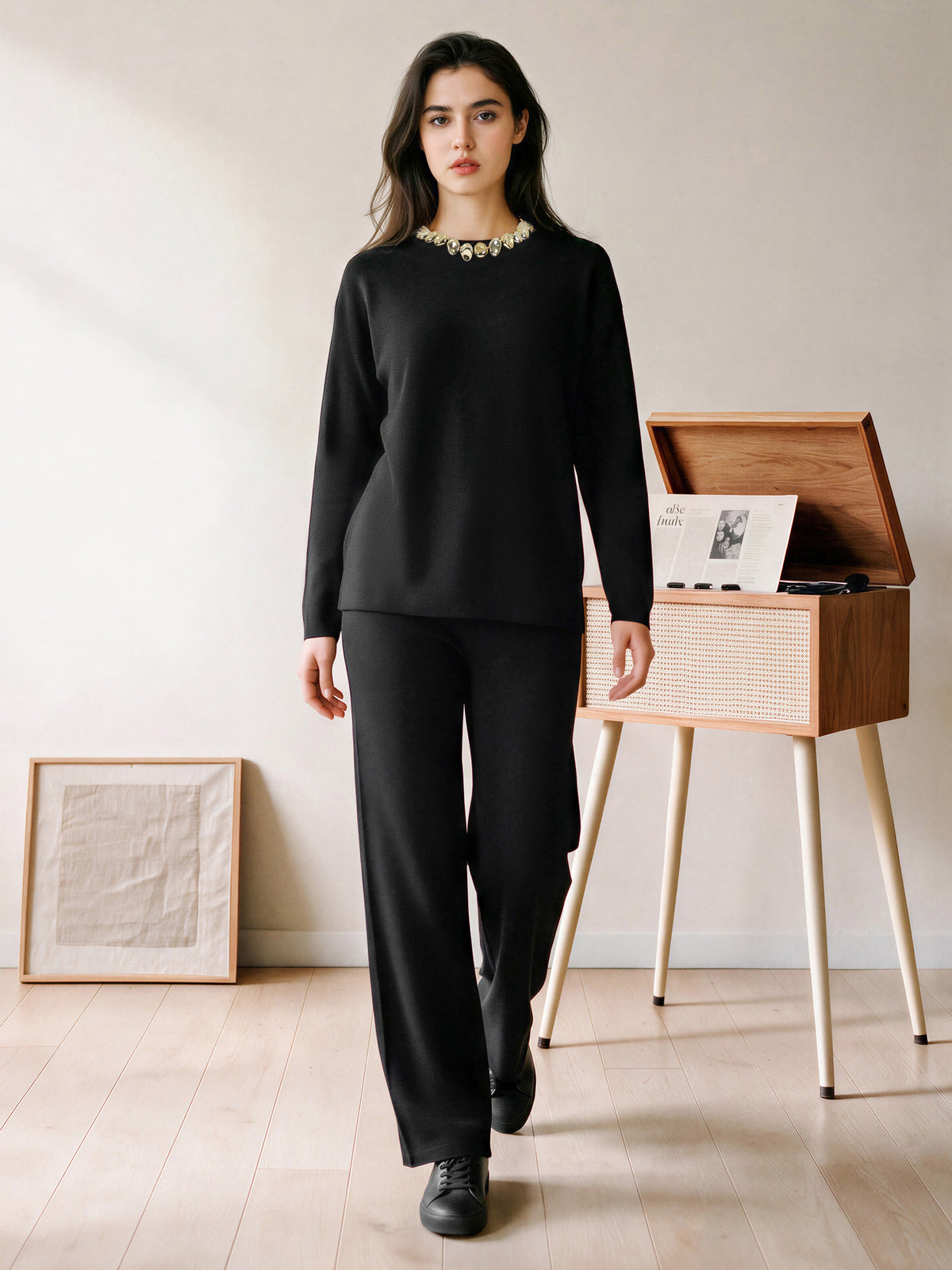 Knitted Co ord Set