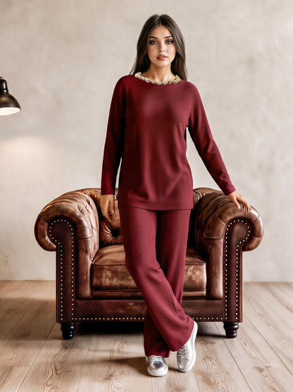 Knitted Co ord Set