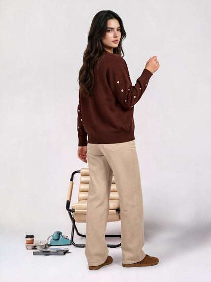 Heart Charm Sweater
