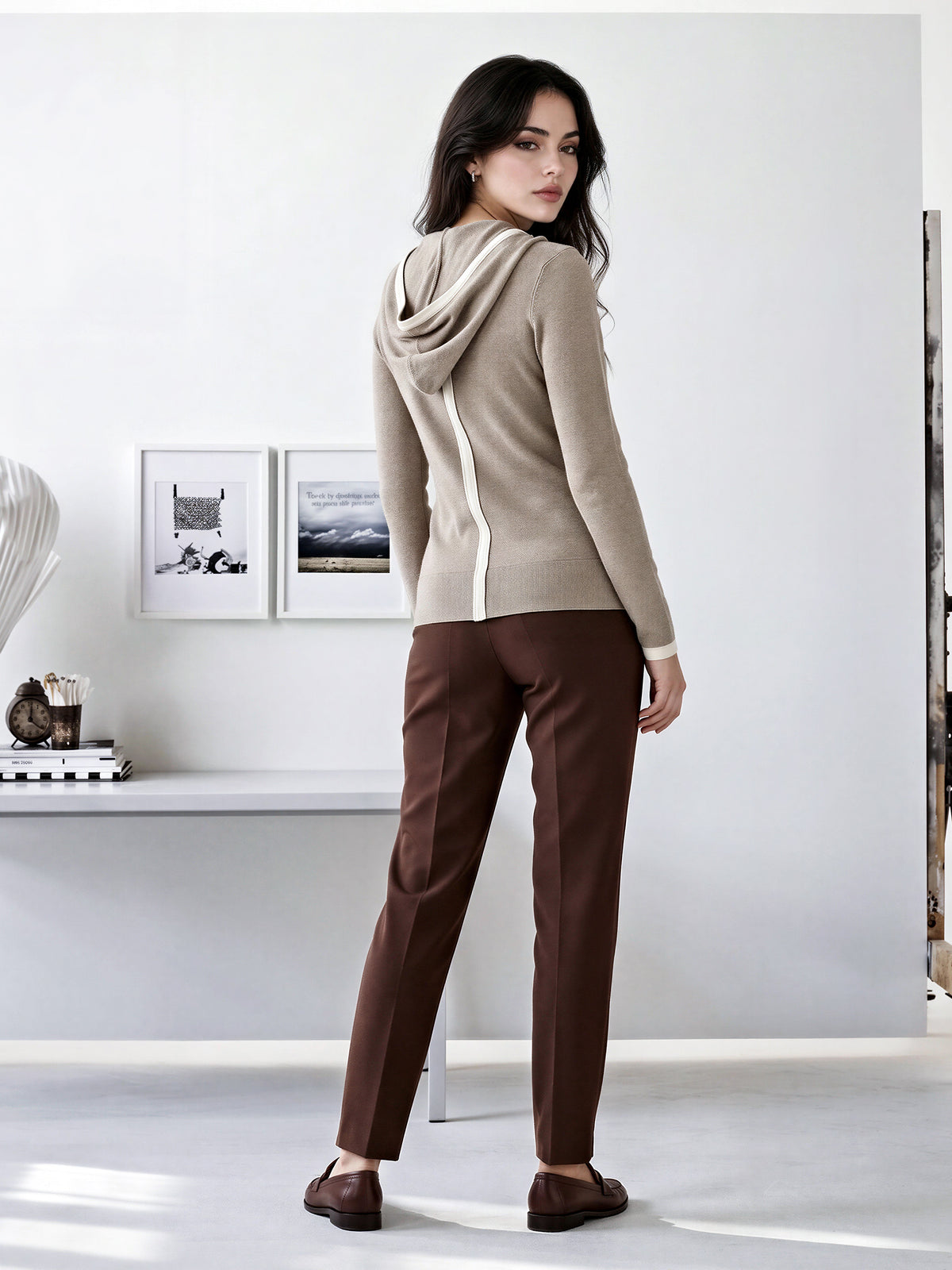Woolen Sweater with Muffler