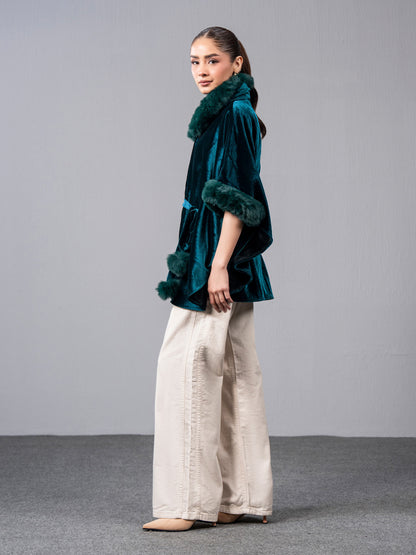 Velvet Fur Cape
