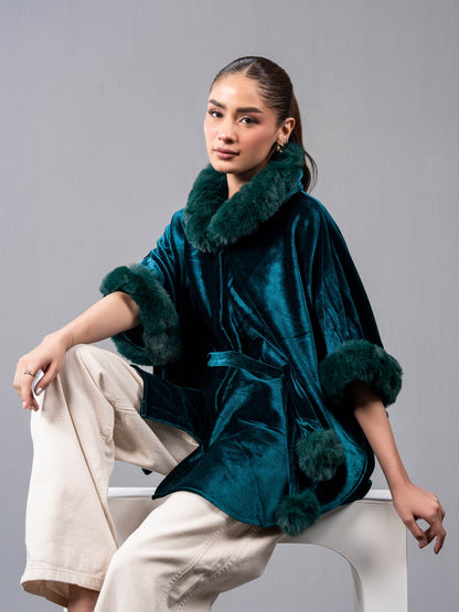 Velvet Fur Cape
