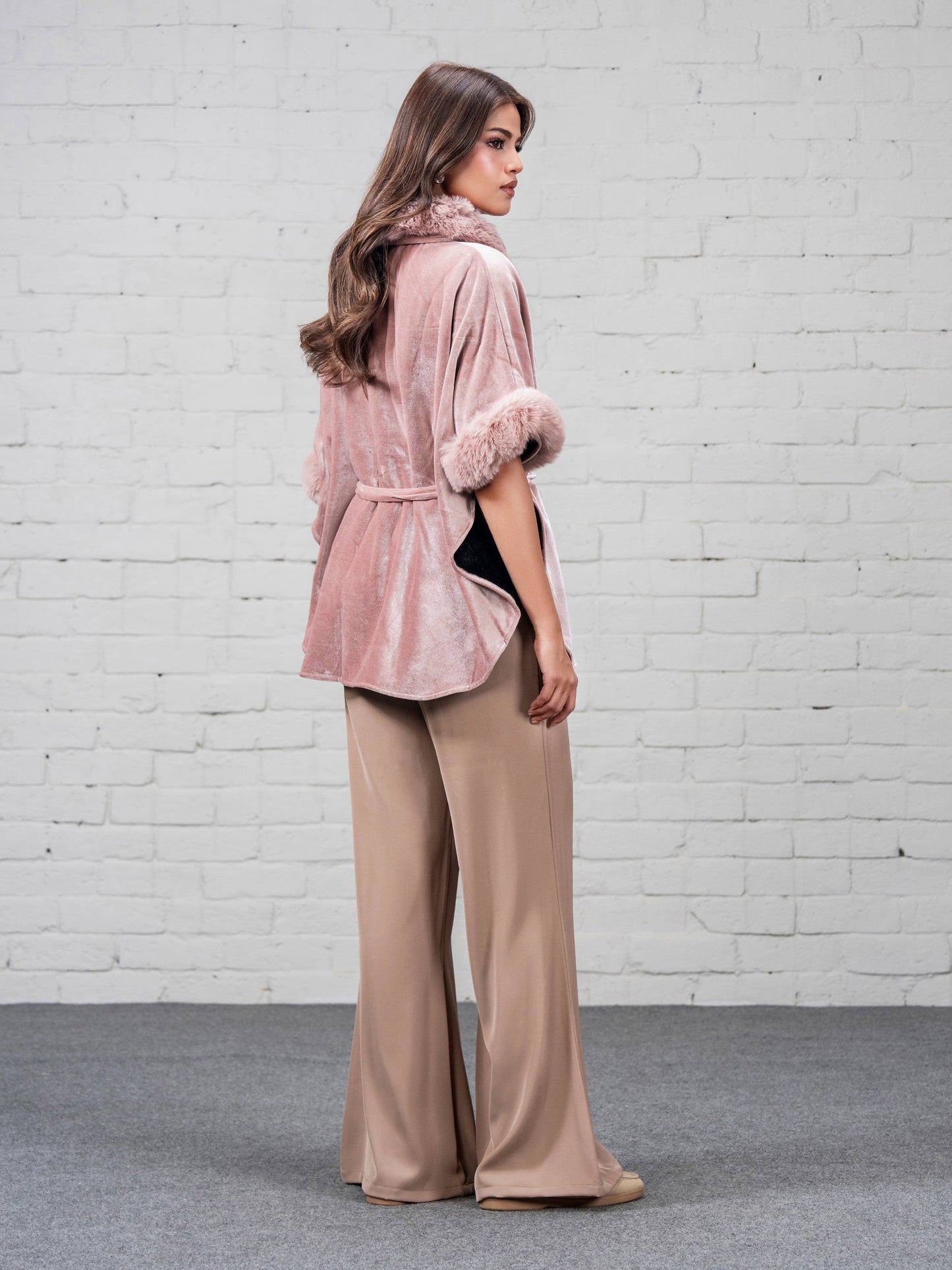 Velvet Fur Cape