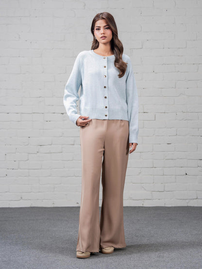 Woolen Cardigan- Embellished