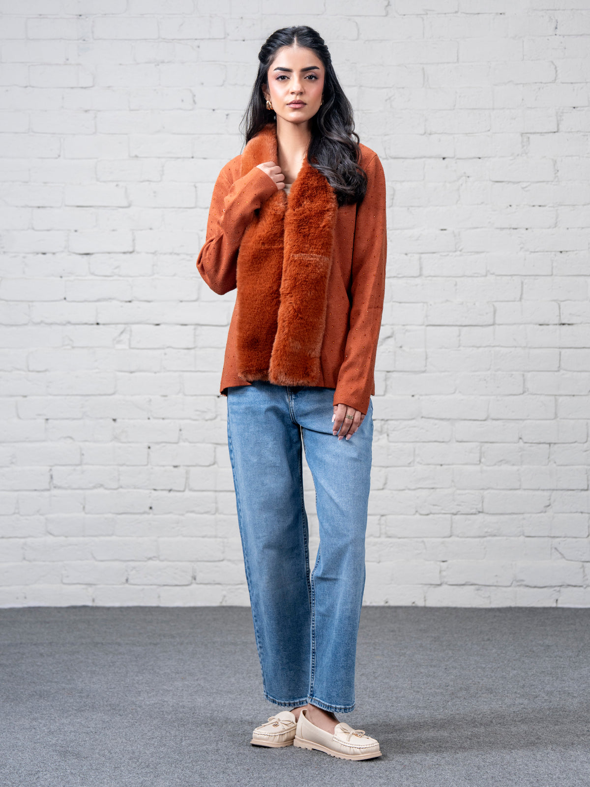 Fur Sweater – Limelightpk