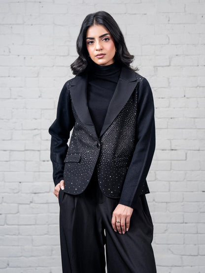 Embellished Blazer