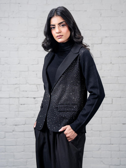 Embellished Blazer