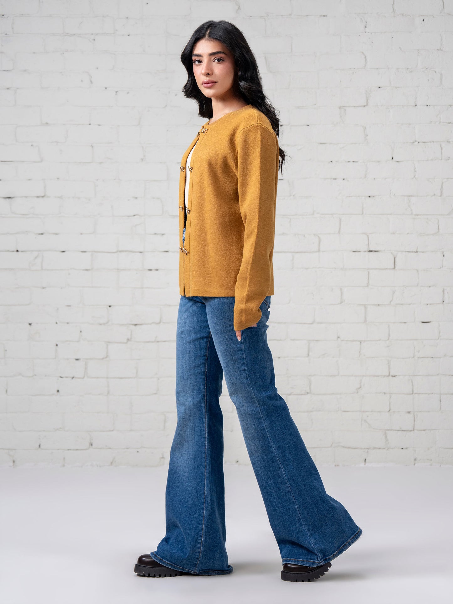 Woolen Blend Cardigan