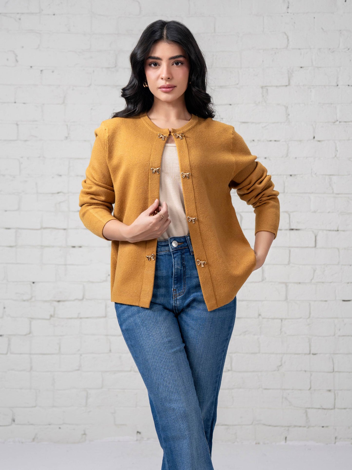 Woolen Blend Cardigan