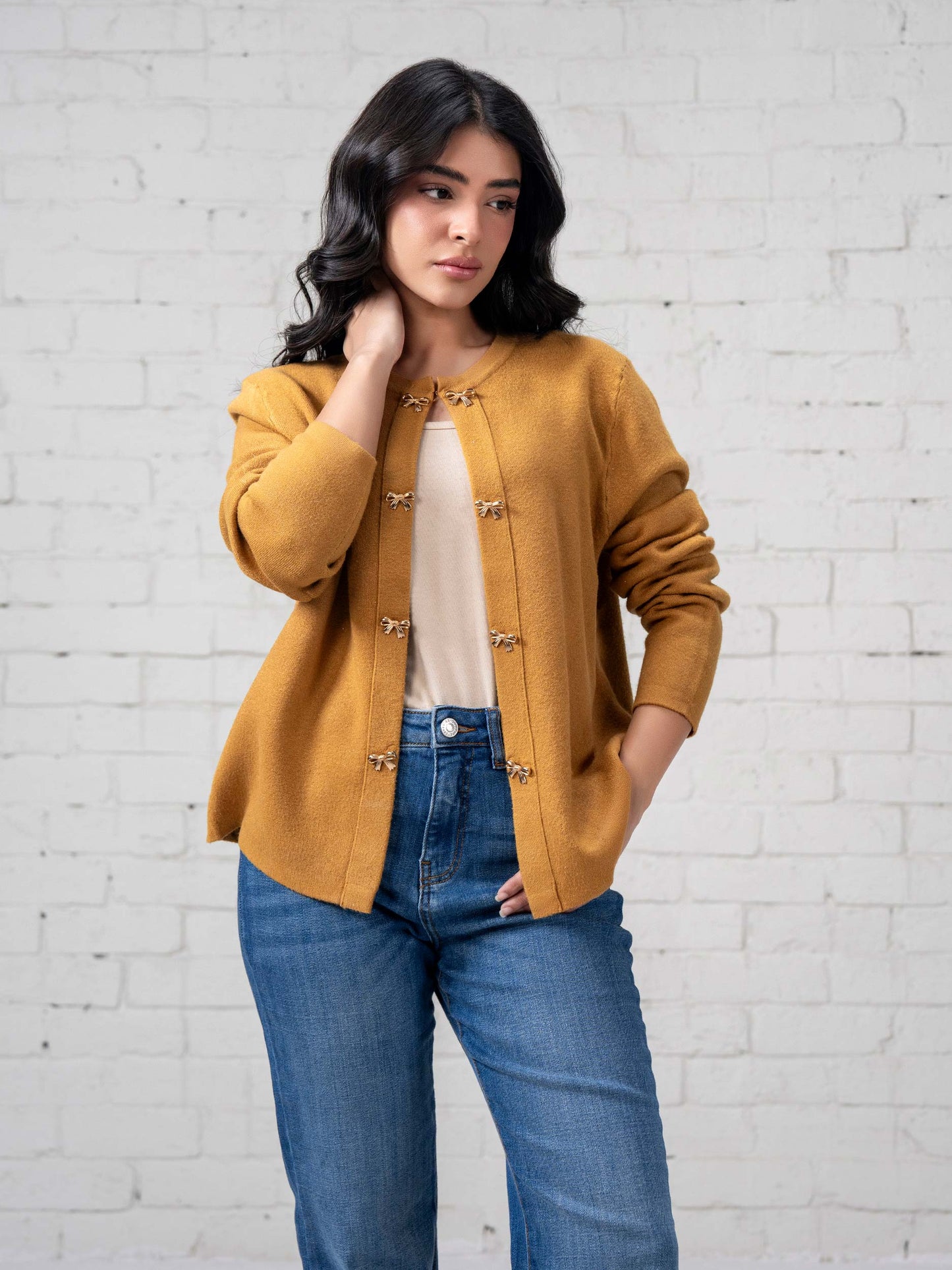 Woolen Blend Cardigan