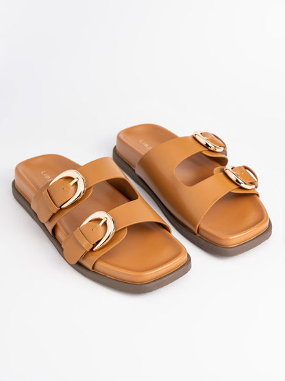 Strappy Slip-Ons