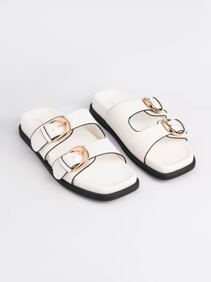 Strappy Slip-Ons