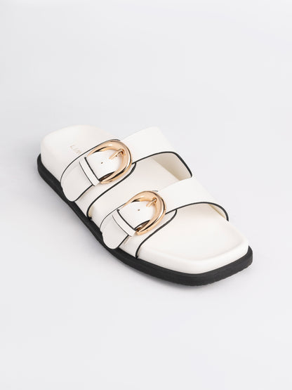 Strappy Slip-Ons