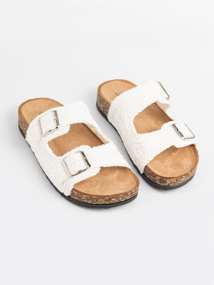Strappy Slip-Ons