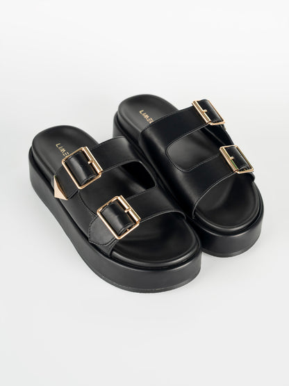 Strappy Slip-Ons