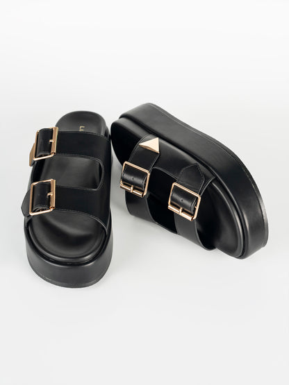 Strappy Slip-Ons