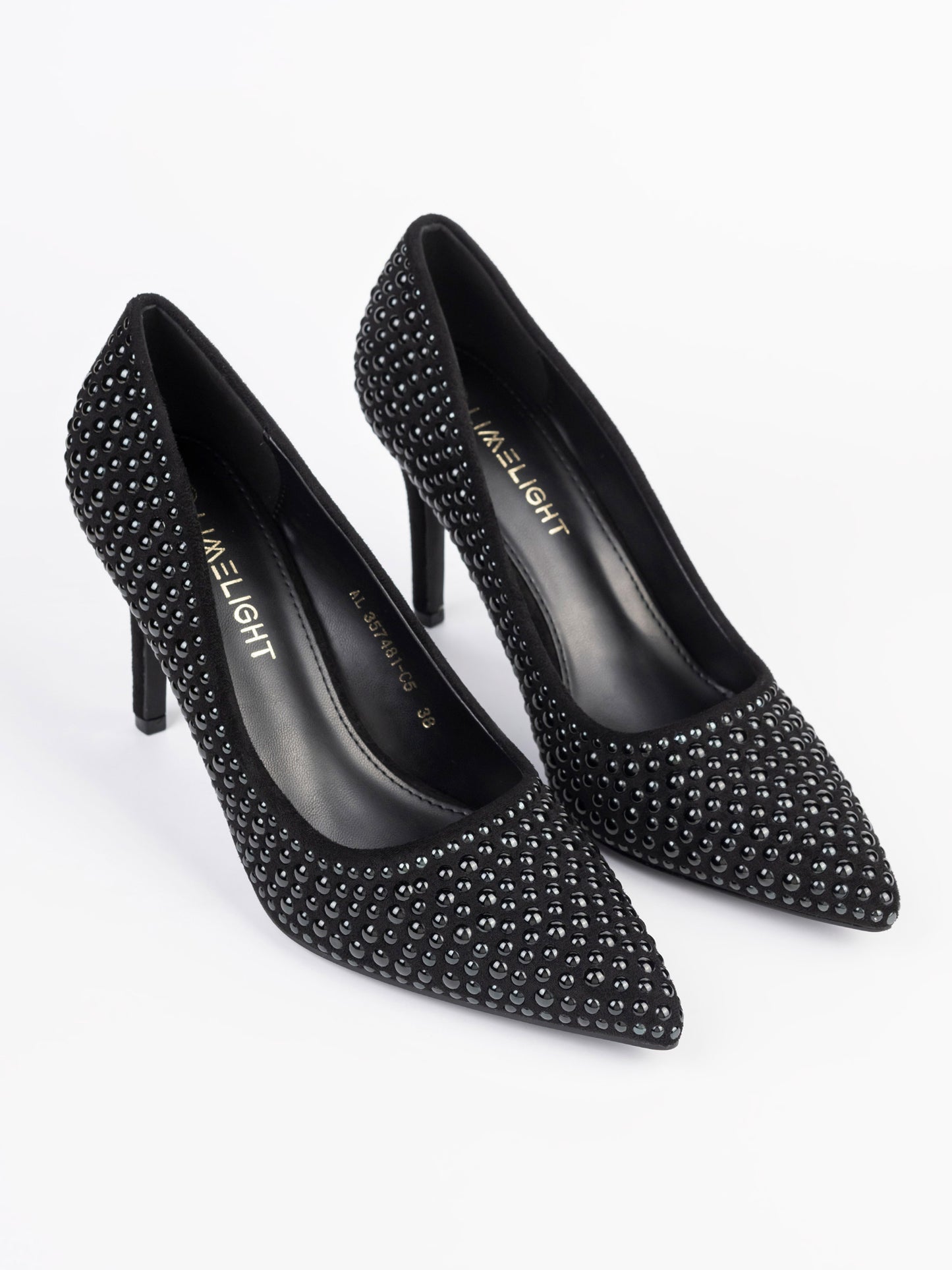 Embellished heels