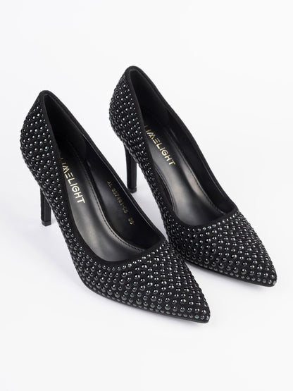 Embellished heels